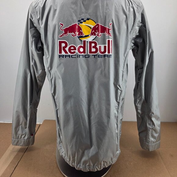 Puma Red Bull Racing Team Rain Silver Vintage Jacket Men’s Sz Medium - Picture 15 of 15